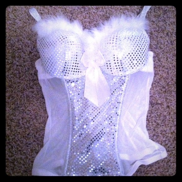 Sparkly corset top
