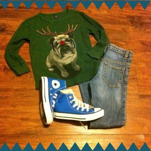 Baby GAP Green Thermal Top