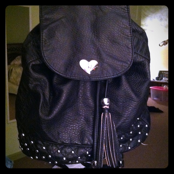 Small Faux Leather  Betseyville Backpack 💖💖💖