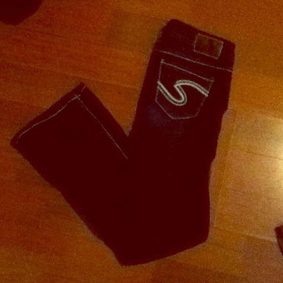 Silver jeans