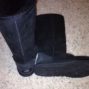 Ugg tall black boots