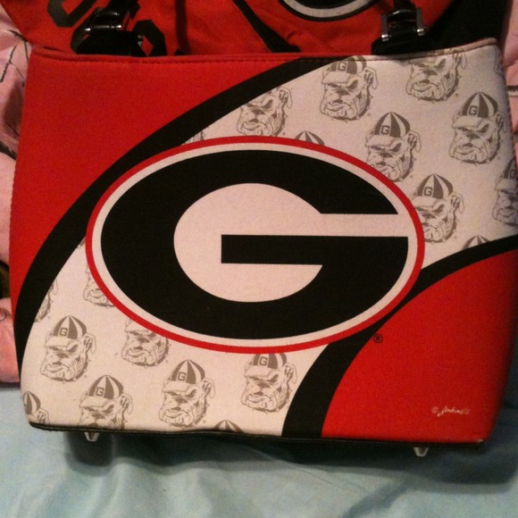 Georgia bull dogs purse