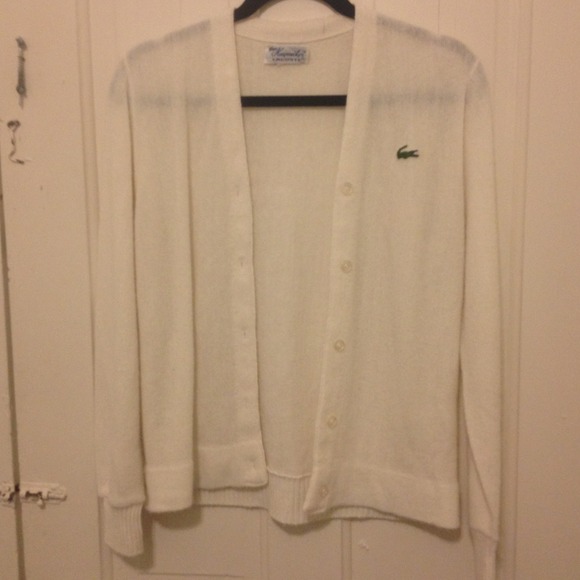 Vintage Lacoste cardigan