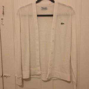 Vintage Lacoste cardigan