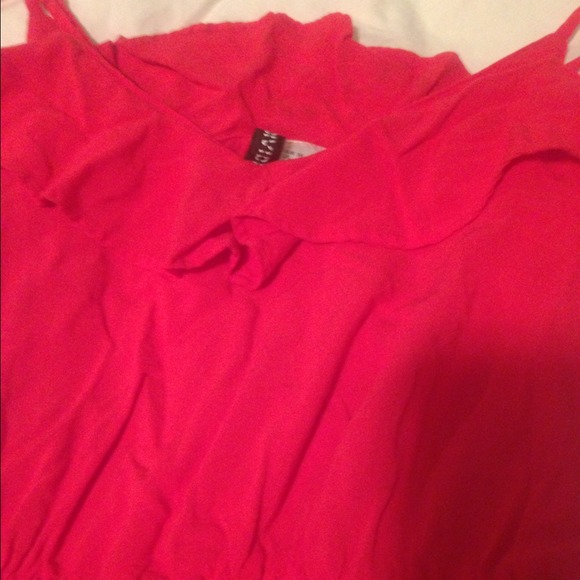 Hot pink/ red dress! - Picture 2 of 2