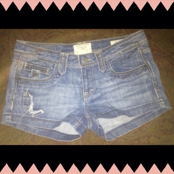 Taverniti designer denim shorts
