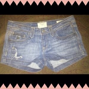 Taverniti designer denim shorts