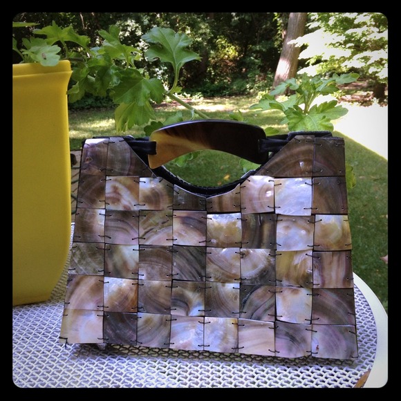 Unique shell purse