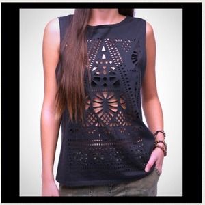 ⚡Sold⚡Urban Outfitters Aztec Cut Out Tank