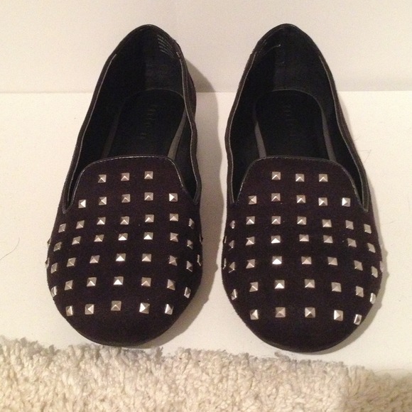 Studded Loafer Flats