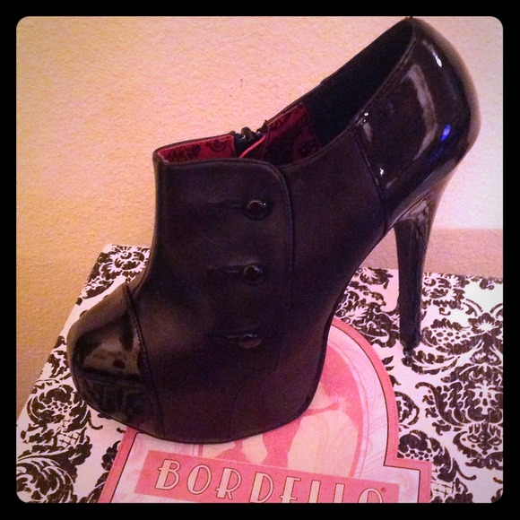 Brand New Bordello Platform booties
