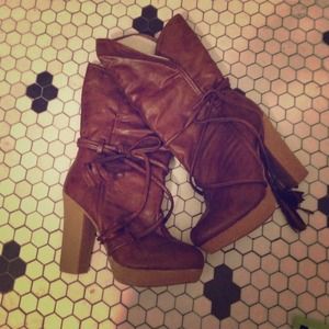 Brown boots