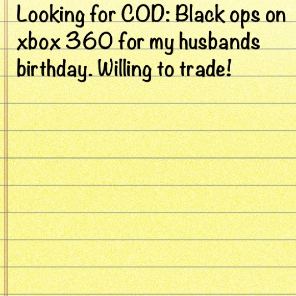 Looking for Black Ops