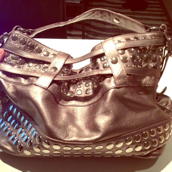 SOLD ⚡️on eBay Rebecca Minkoff Silver Stud Bag