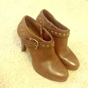 J.Crew brown leather booties (37)