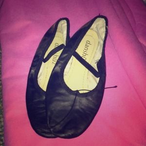 Black dance shoes!