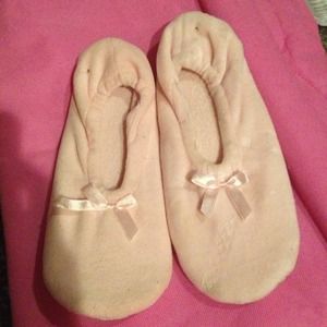 Pink house slippers