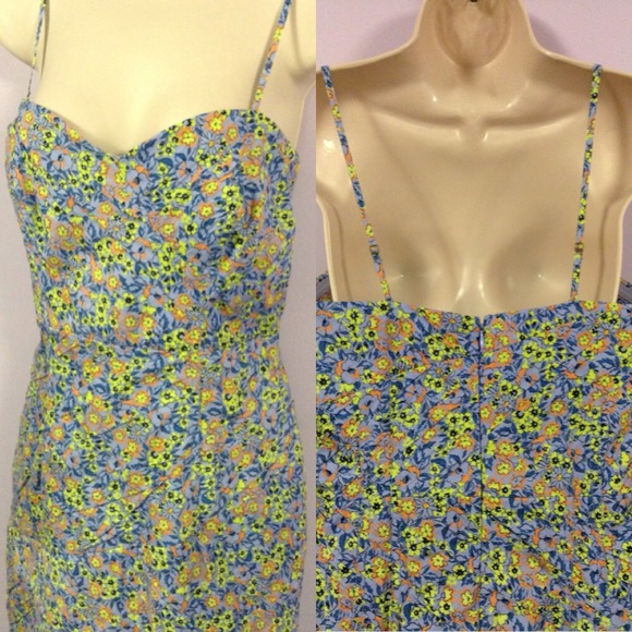 Plenty by Tracy Reese floral sweetheart dress NWOT - Picture 3 of 4