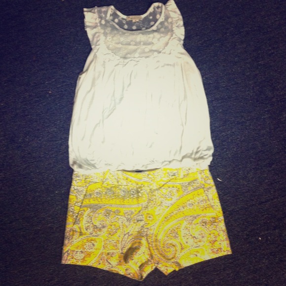 Patterned jcrew shorts!