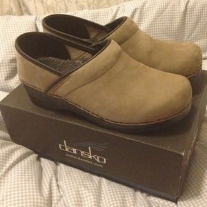 New Nubuck Dansko Clogs