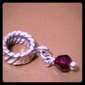 Charmed memories charm January Birthstone