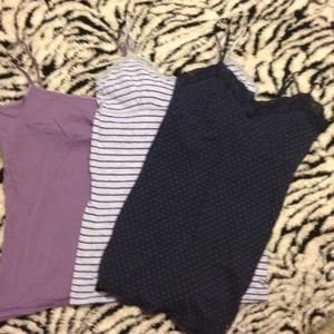 Cami tanks; bundle deal. 3 tops