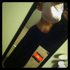 Long flowy chiffon maxi skirt w slide slit