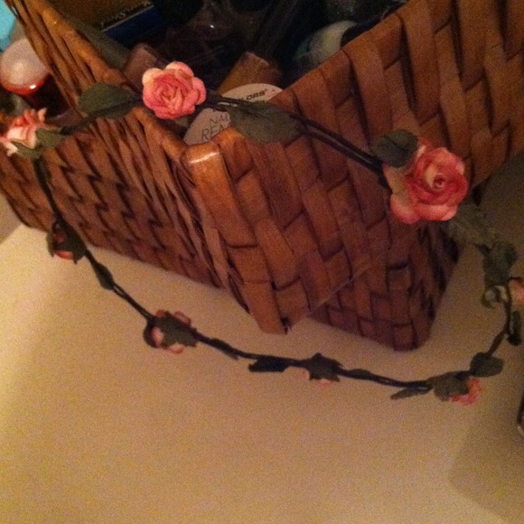 Light pink flower crown