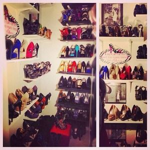 My shoe closet!