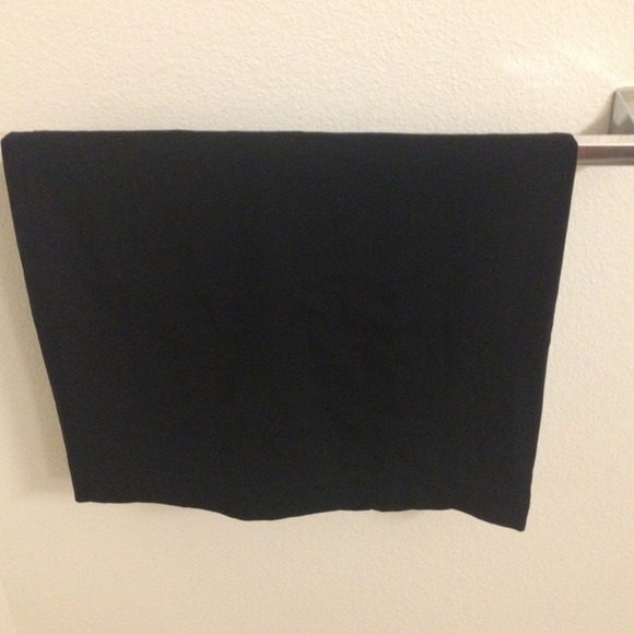 black bebe pen skirt