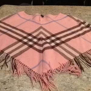 Burberry poncho