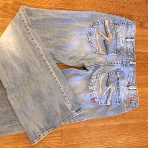 Silver Cleo Size 32/33 Jeans