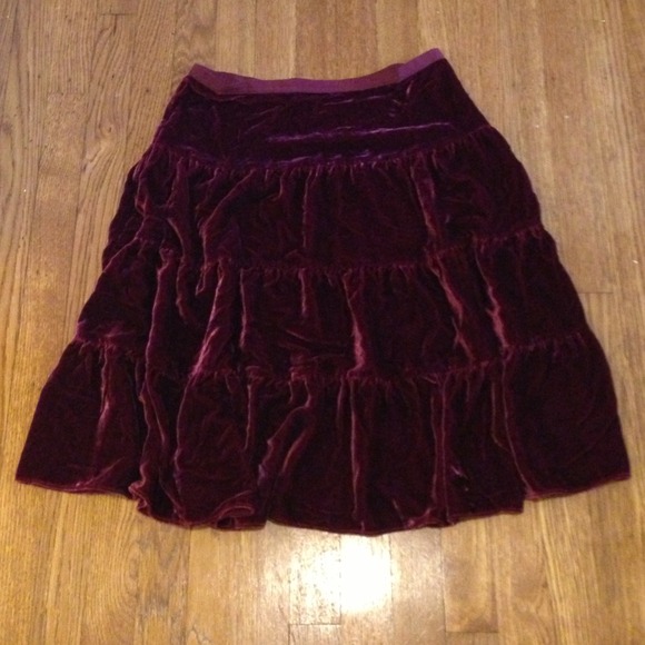 Velvet Skirt size 8