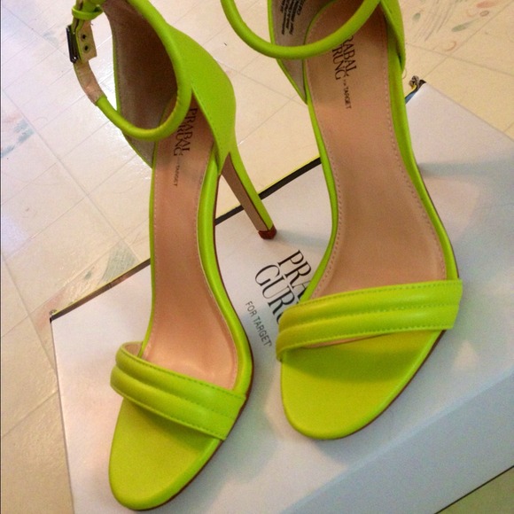 Neon "Lime" Prabal Gurung for Target heels!