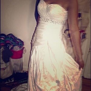 One of a kind Italian wedding dress. Never worn!