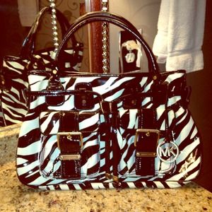 Michael Kors animal print purse