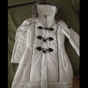 Miss sixty white down coat