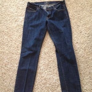 Old Navy dark straight leg jeans
