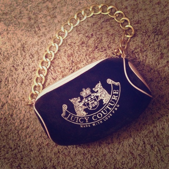 Small velvet Juicy Couture Purse