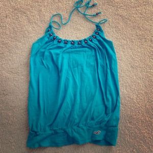 Hollister halter top  gently used