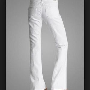 SOLD  REDUCED 7 for all Mankind Jeans, white