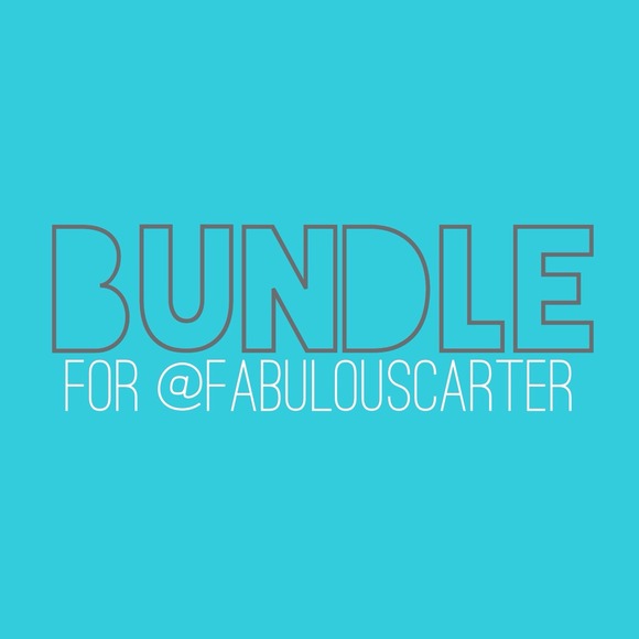 BUNDLE for @fabulouscarter