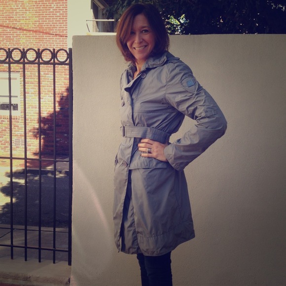 SOLD in bundle down rain jacket
