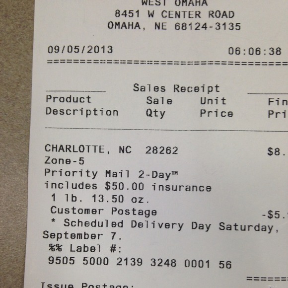 shipping for dooney bag