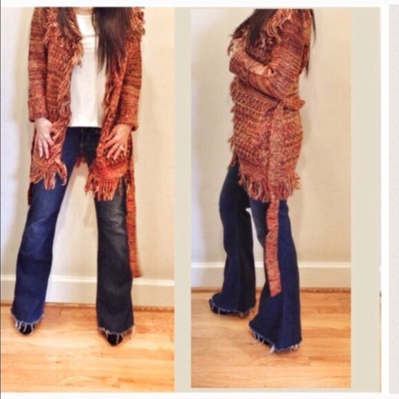 Boho chic cardigan Host pick!! SALE LAST ONE - Picture 3 of 4