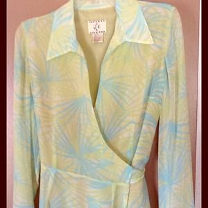 A beautiful dress made by ICE. Made of 100% silk