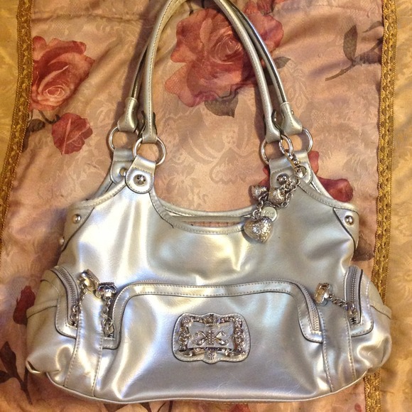 Handbags - Silver Kathy Purse