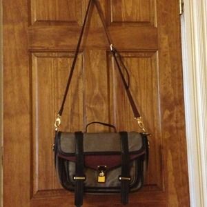 Leather satchel