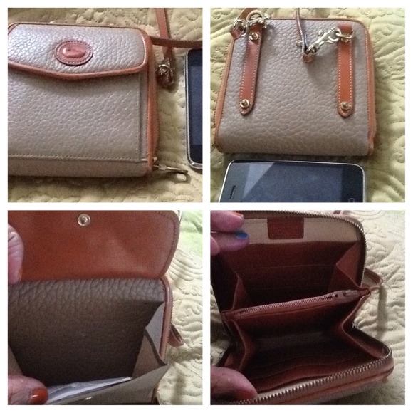 Dooney & Bourke Handbags - Rare-Vintage Crossbody coin wallet