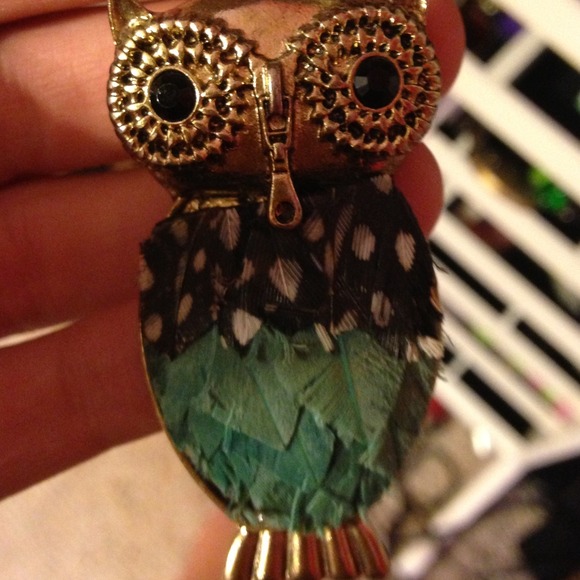 💥💥💥💥Super cute owl necklace!❤🐦